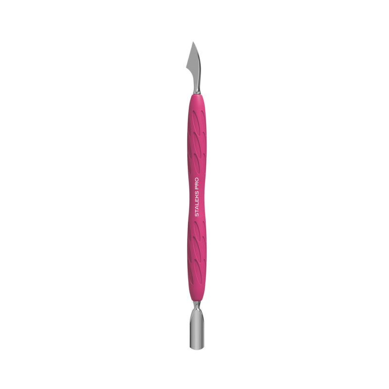 Staleks Pusher Schmal Abgerundet + Messer Uniq Gummi 10 Typ 3 (PQ-10/3)