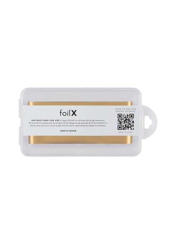 The GelBottle FoilX Messingfolie