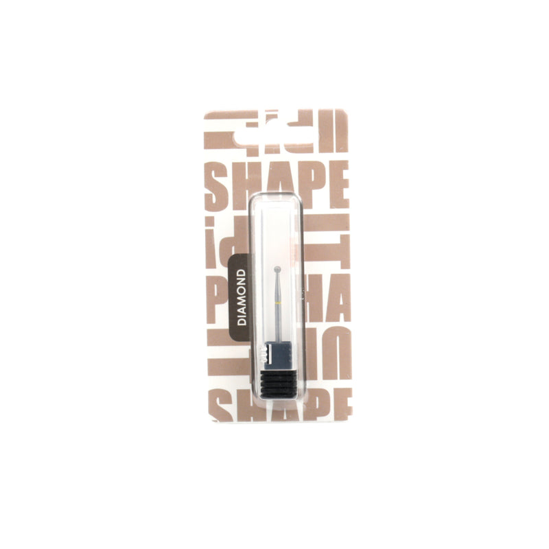 Shape It Up Diamantfrässtift Kugel 2.6mm Gelb (Maniküre Pediküre)