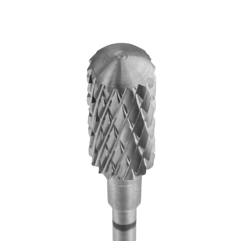 Staleks Hartmetall-Nagelfräser abgerundeter, sicherer Zylinder Blau 6.0mm (FT31B060/14)