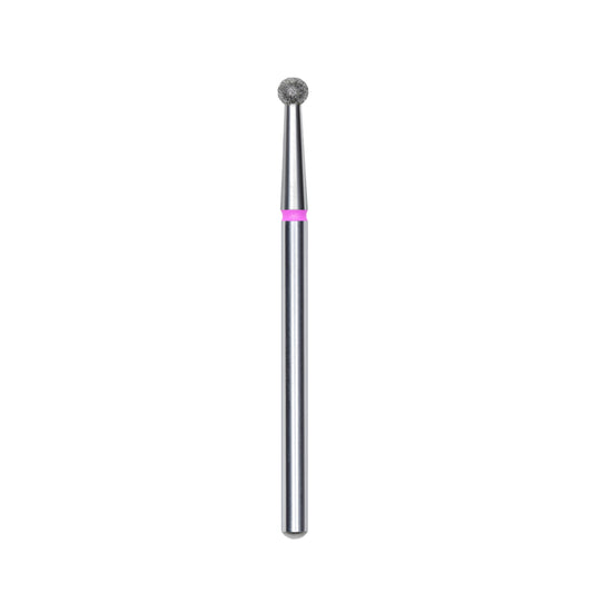 Staleks Diamantfräser Kugel Rot 2,7mm (Maniküre Pediküre) (FA01R027K)