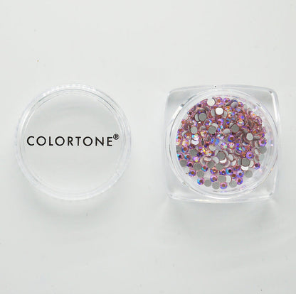 Colortone Pink Aurora Borealis (AB) Strasssteine