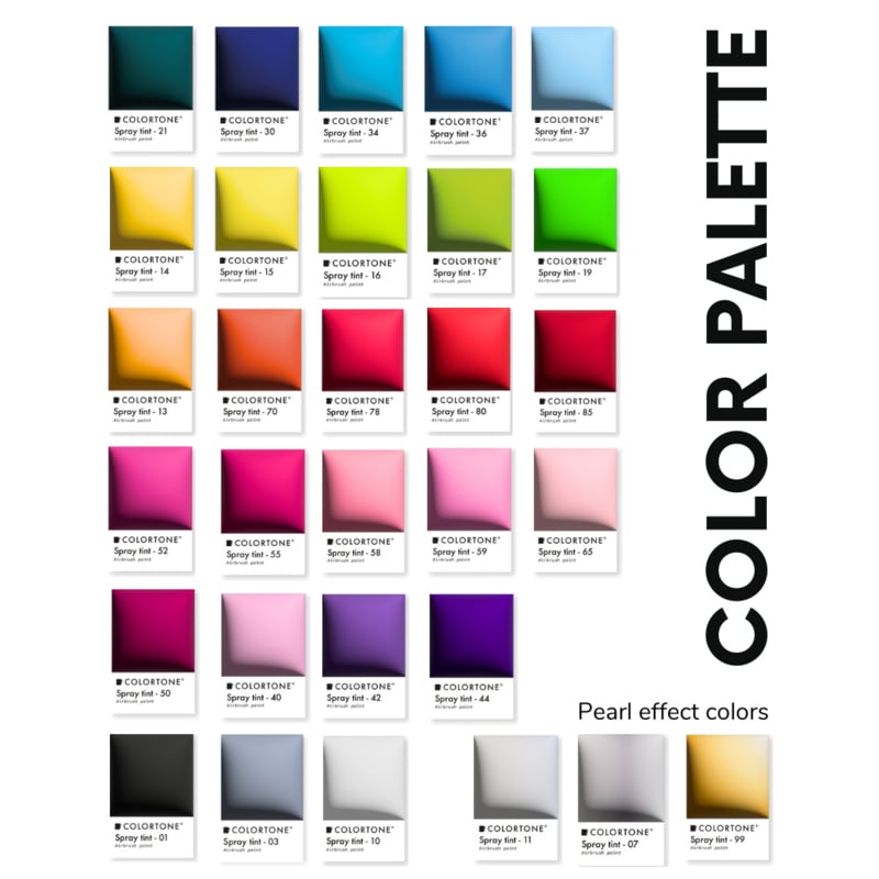 Colortone Airbrush-Farbspray Silber (07)