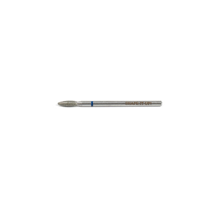 Shape It Up Diamantfräser breite stumpfe Flamme 2.5mm Blau (Maniküre Pediküre)