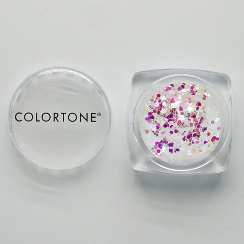Colortone Pixel Dots Weiß Baby