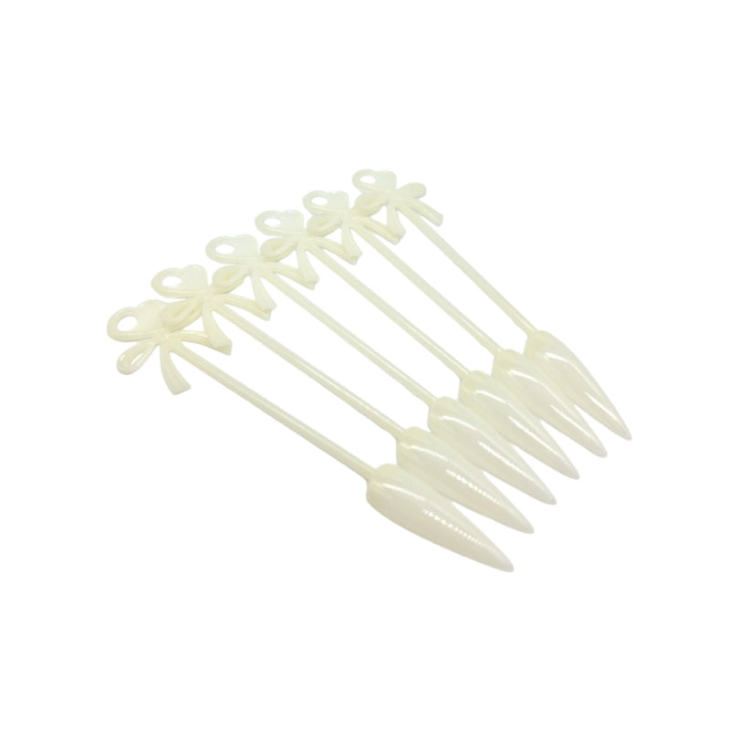 Shape It Up Color Pop Ring Stiletto Schleife Nagelspitzen 24 Stück