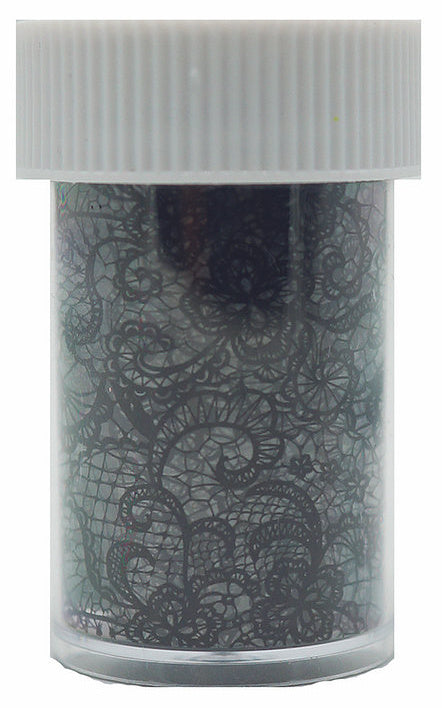 Colortone Black Lucy Lace Folie