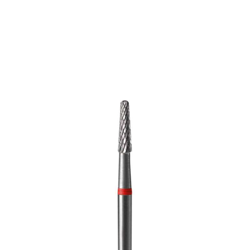 Staleks Hartmetall-Nagelfräser Konus Rot 2,3 mm (FT71R023/8)