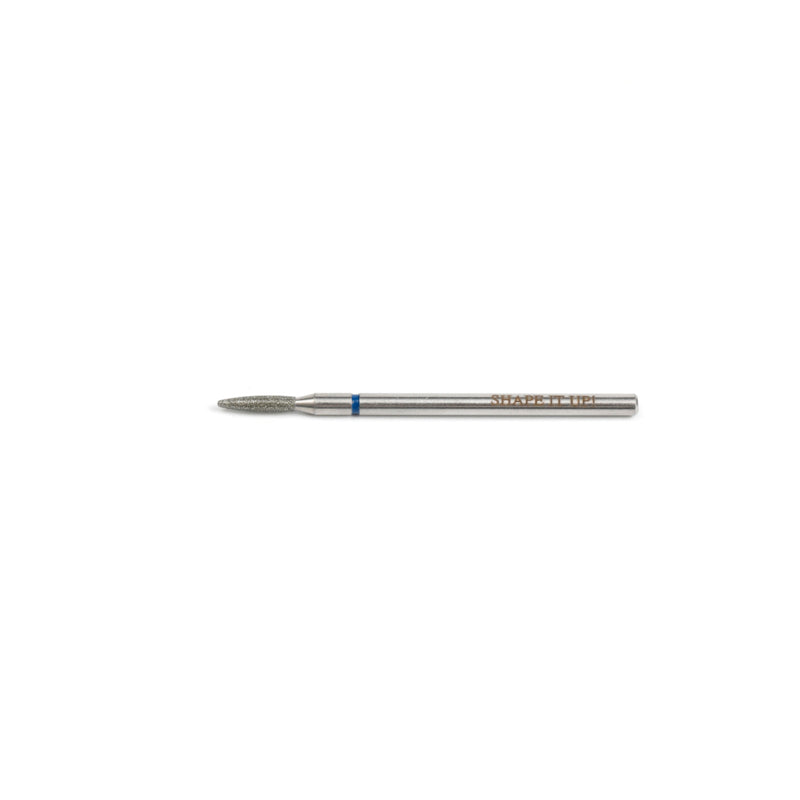 Shape It Up Diamantfräser Bit Schmaler stumpfer Kugel 1.6mm Blau (Maniküre Pediküre)