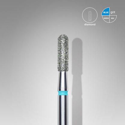 Staleks Diamantfräser Rundzylinder Blau 2,3mm (Maniküre Pediküre) (FA30B023/8K)
