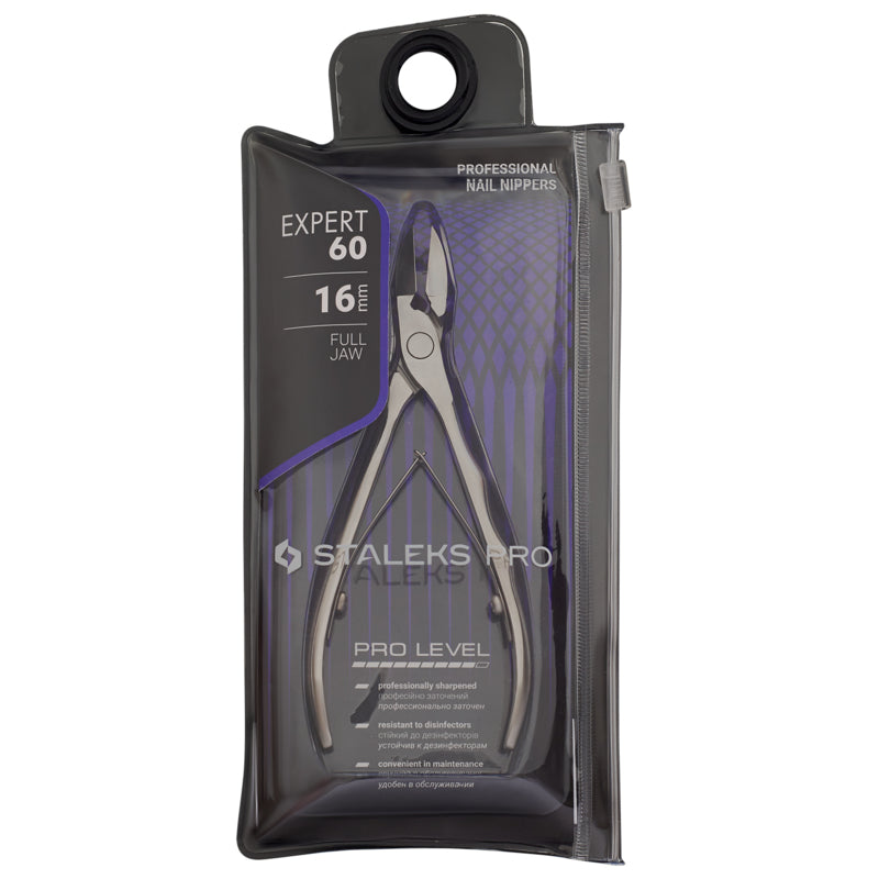 Staleks Professionelle Pediküre Nagelschneider Expert 60 16 mm Volle Schneide (NE-60-16)