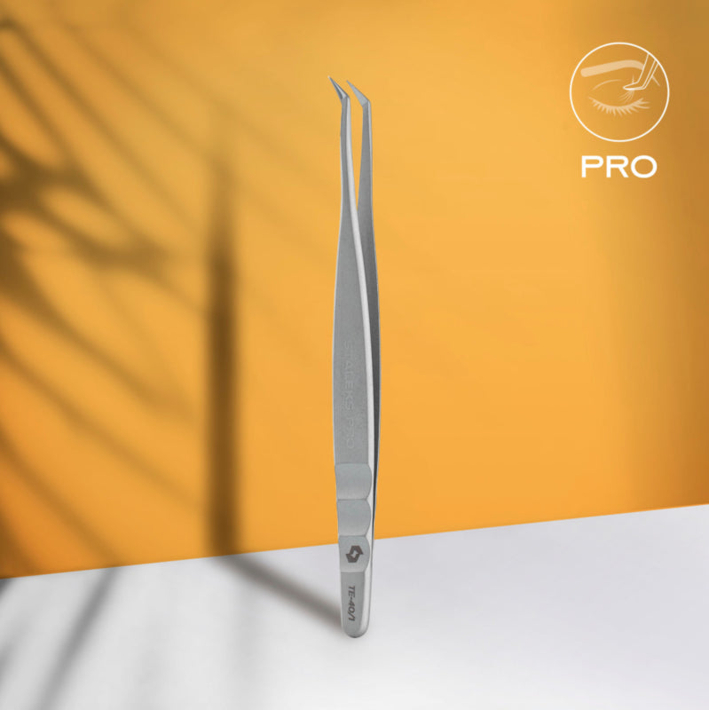 Staleks Pro Wimpernpinzette Expert 40 Typ 1 L-förmig 50 (TE-40/1)