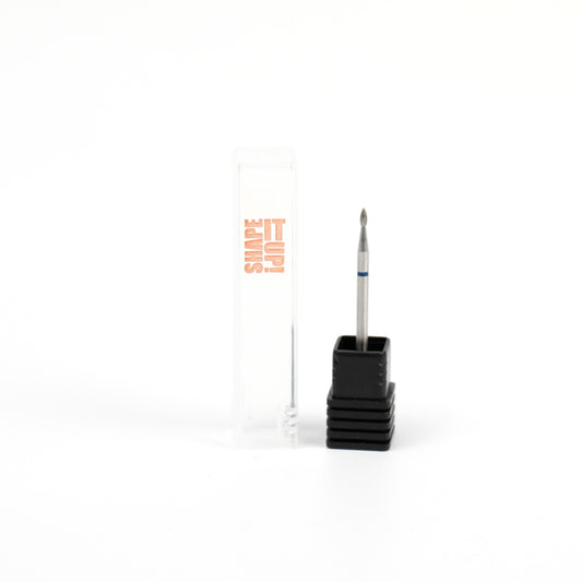 Shape It Up Diamond Frees Bit Scharfe Mini Flame 1.6mm Blau (Maniküre Pediküre)