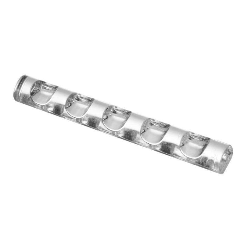 Shape It Up 5-Gitter-Nagelbürstenhalter Transparent