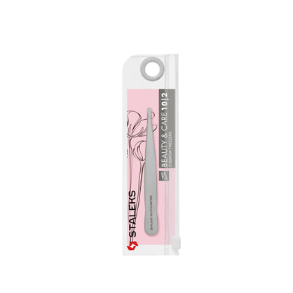 Staleks Augenbrauenpinzette Beauty & Care 10 Typ 2 Schmal Gerade (TBC-10/2)