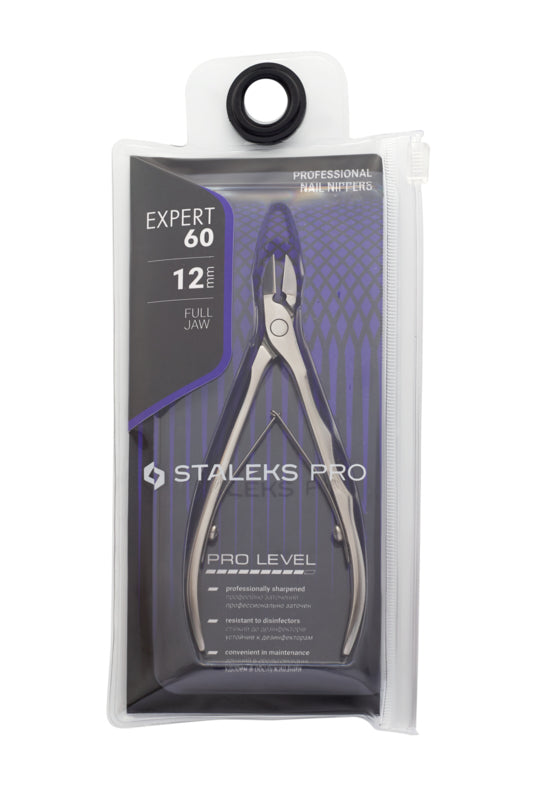 Staleks Professionelle Pediküre-Nagelzange Expert 60 12 mm Vollbacke (NE-60-12)