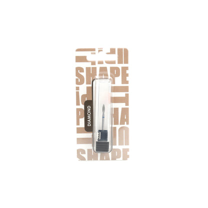 Shape It Up Diamantfräser langer spitzer Flamme 2,5mm Blau (Maniküre Pediküre)