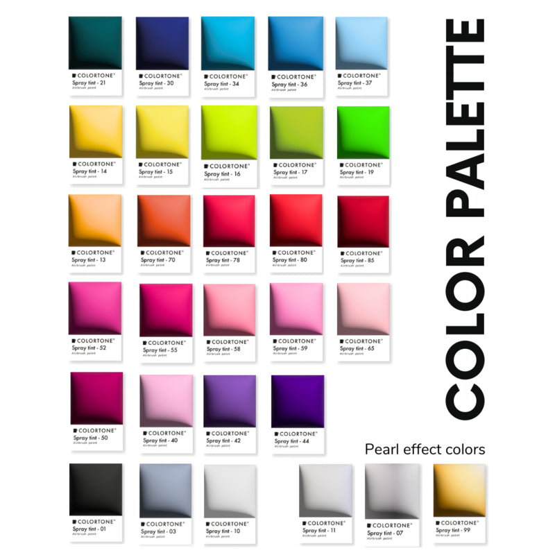 Colortone Airbrush-Sprühtönung Schwarz (01)