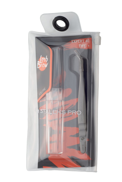 Staleks Pro Wimpernpinzette Expert 40 Typ 1 L-förmig 50 (TE-40/1)
