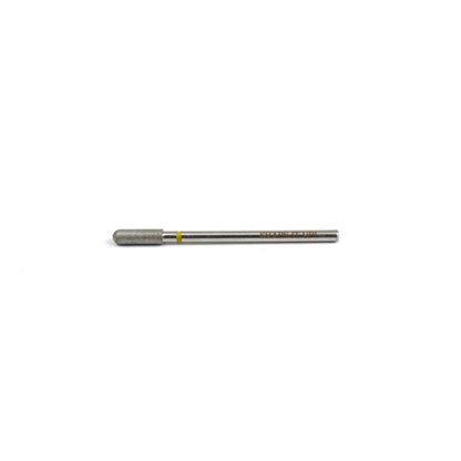 Shape It Up Diamantfräser Bit Zylinder Abgerundet Medium 3.0mm Gelb (Maniküre Pediküre)