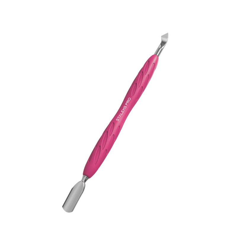 Staleks Pusher Schmal Abgerundet + Gebogenes Messer Uniq Gummi 10 Typ 4.2 (PQ-10/4.2)