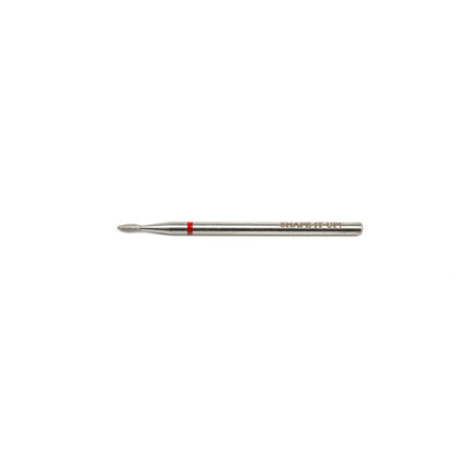 Shape It Up Diamantfräseraufsatz Scharfe Mini Flame 1.4mm Rot (Maniküre Pediküre)