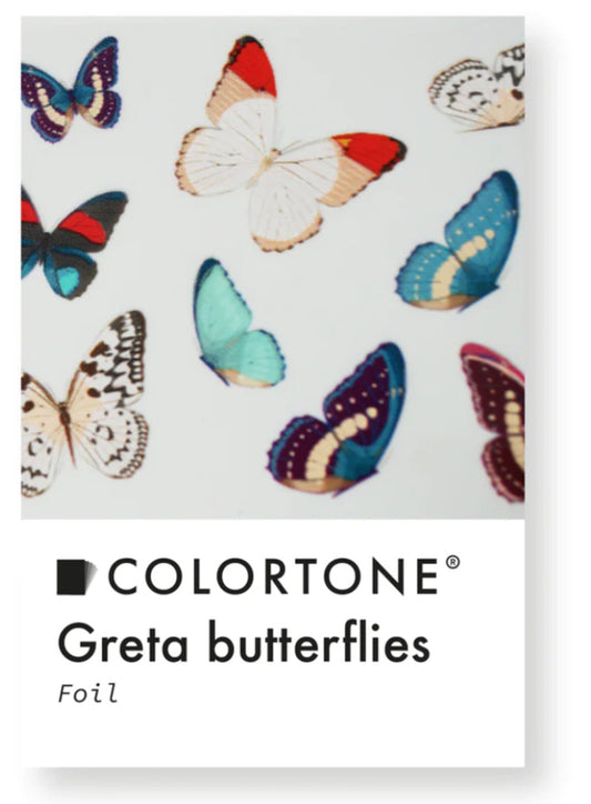 Colortone Clear Greta Butterflies Folie