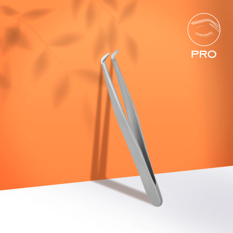 Staleks Pro Augenbrauenpinzette Expert 10 Typ 12 Lang Schlank Gebogen (TE-10/12)