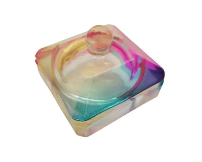 Shape It Up Dappendish Regenbogen Glas