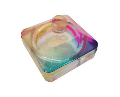 Shape It Up Dappendish Regenbogen Glas