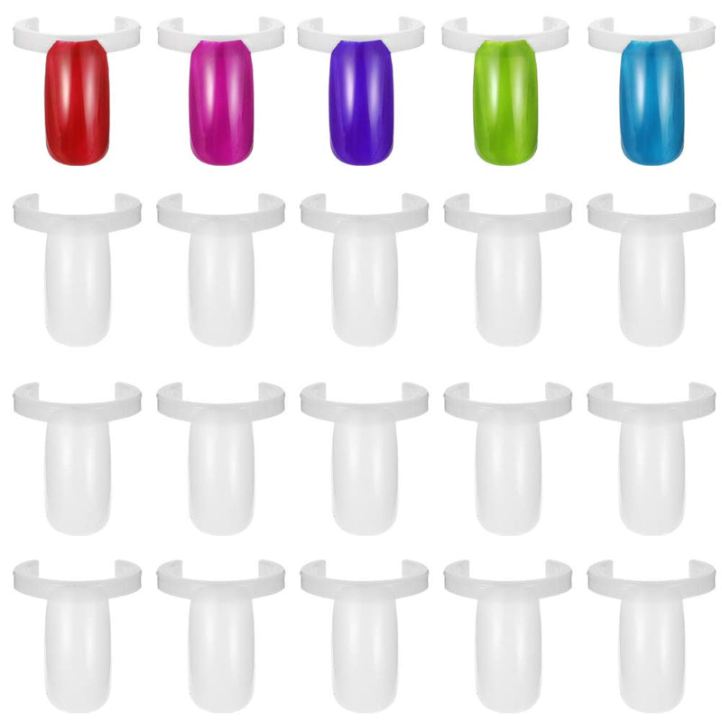 Shape It Up Color Pop Rings Für Gel-Nagellackflaschen 50 Stück