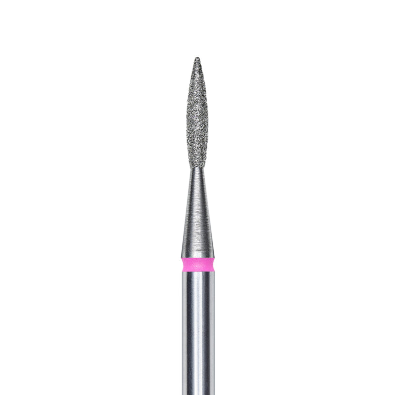 Staleks Diamantfräser Flamme Scharf Rot 1.6mm (Maniküre Pediküre) (FA11R016/8K)