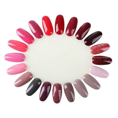 Shape It Up Gel Nagellack Farbrad Milky White 20 Tips