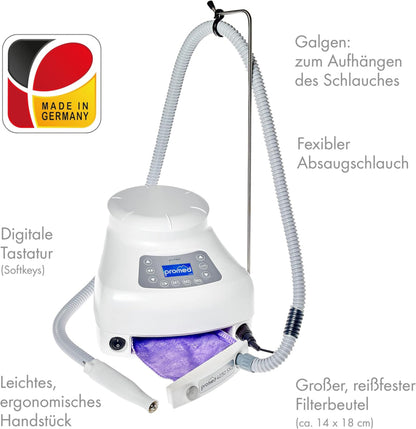 Promed 4030-SX2 Elektrischer Nagelfräser mit Staubabsaugung