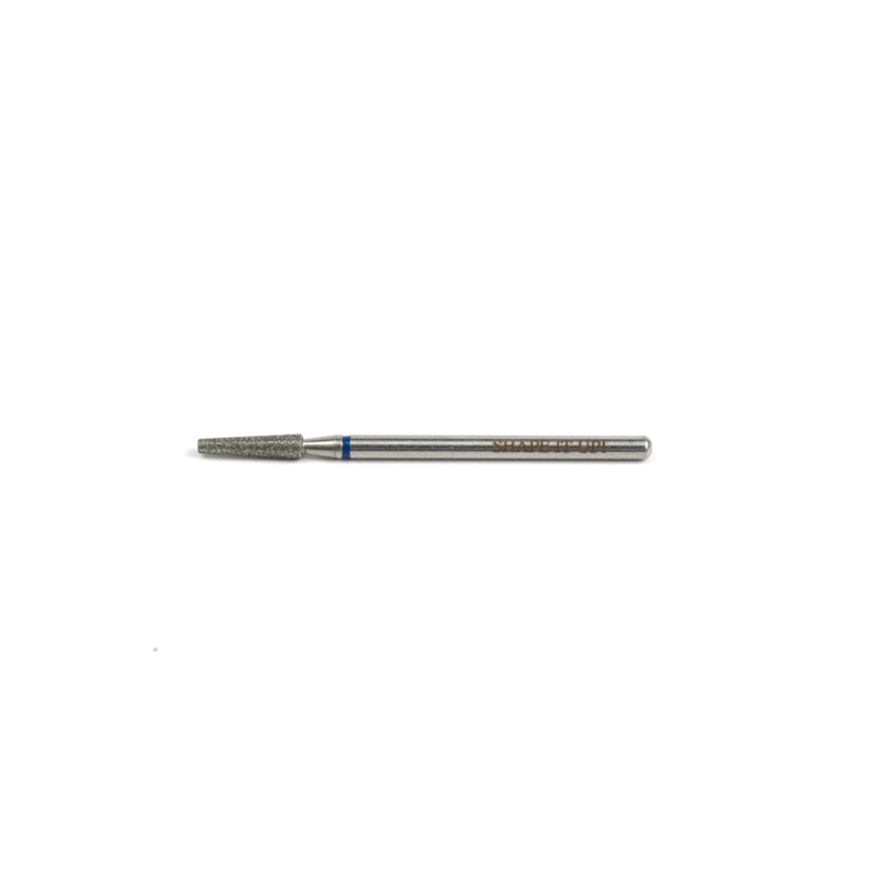 Shape It Up Diamantfräser Lange Kegelstumpf 2,5 mm Blau (Maniküre Pediküre)