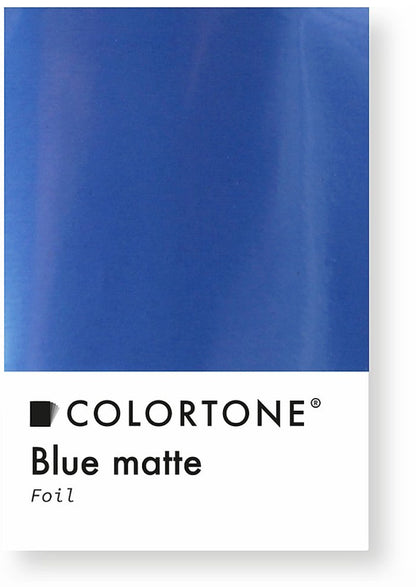 Colortone Blue Matte Folie