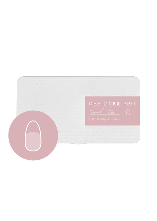 The GelBottle DesignEx Pro Short Oval Tips