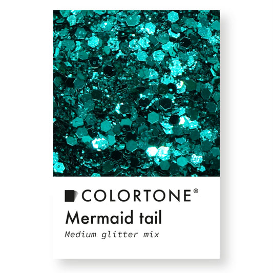 Colortone Medium Glitzermix Meerjungfrauenschwanz