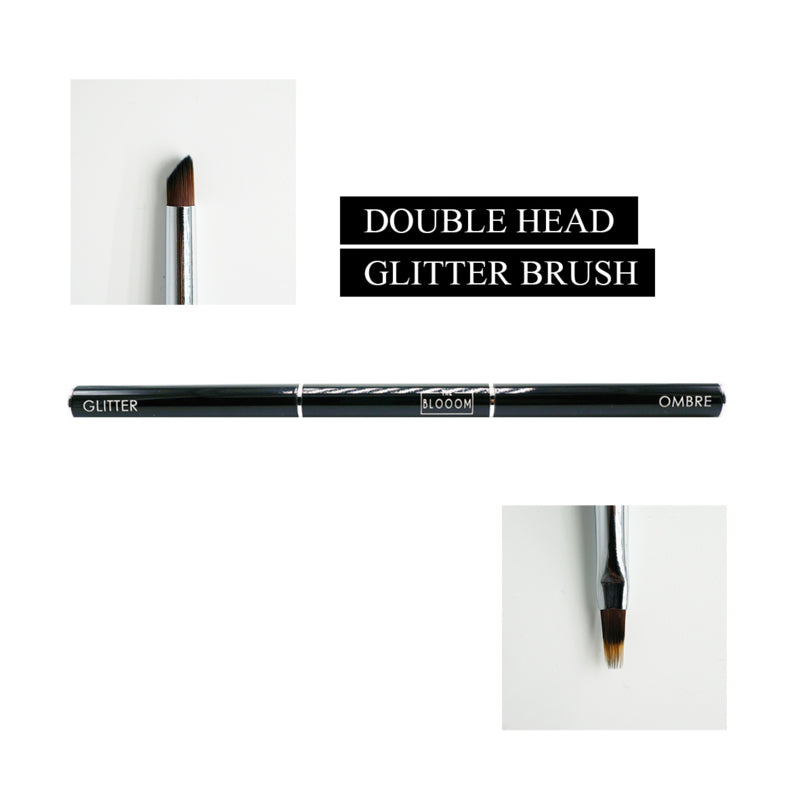 The Blooom Double Headed GLITTER & OMBRE Pinsel
