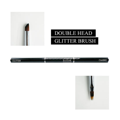 The Blooom Double Headed GLITTER & OMBRE Pinsel