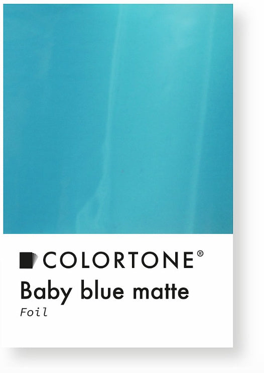 Colortone Babyblau Mattfolie