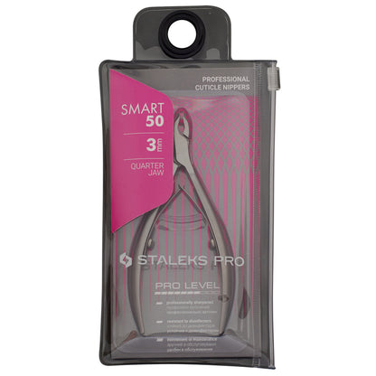 Staleks Professionelle Nagelhautzange Smart 50 3 mm Quarter Jaw (NS-50-3)