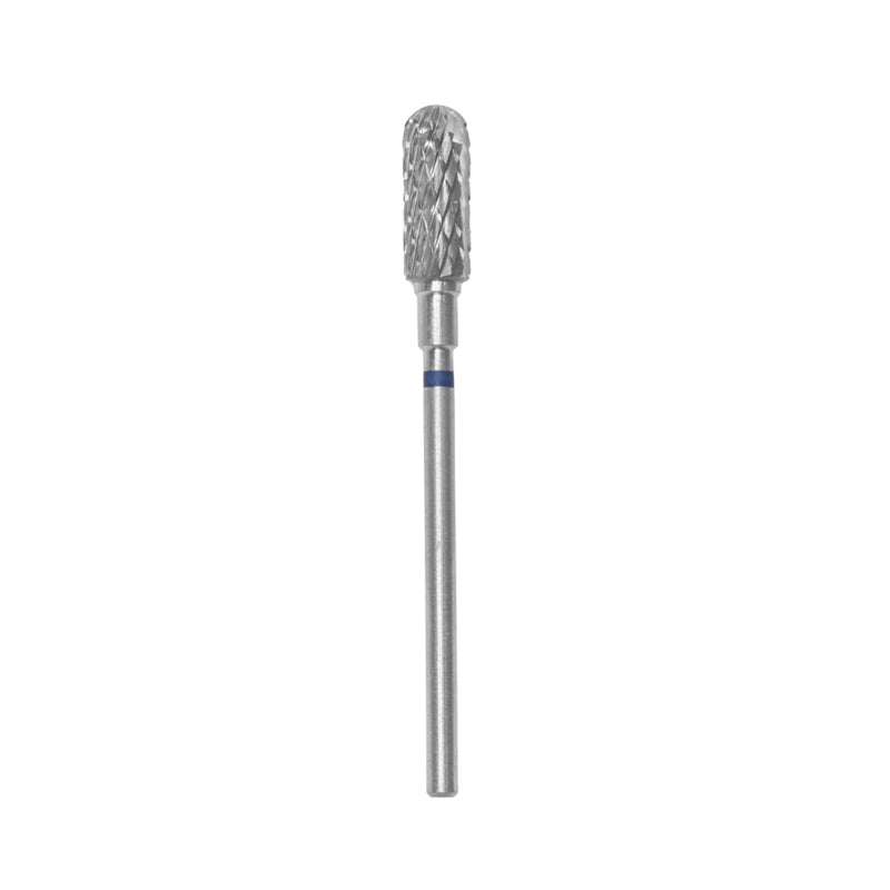 Staleks Karbid Nagelfräser Abgerundeter Zylinder Blau 5.0mm (FT30B050/13)