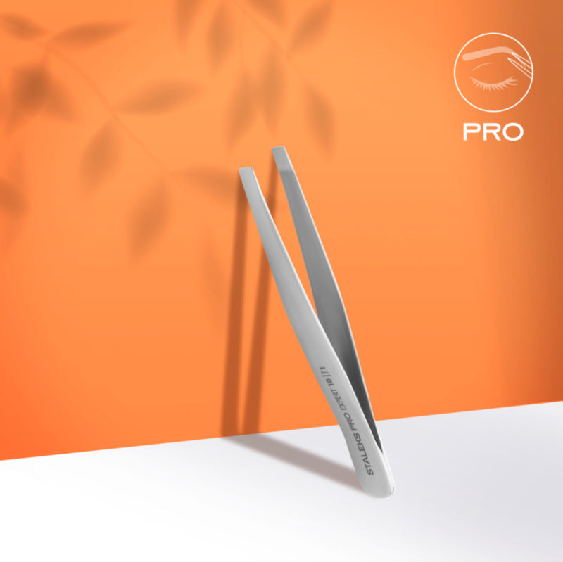 Staleks Pro Augenbrauenpinzette Expert 10 Typ 1 Breit Gerade (TE-10/1)