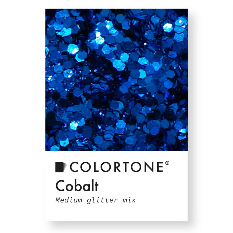 Colortone Medium Glitzermix Kobalt