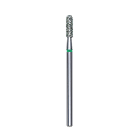 Staleks Diamantfräser abgerundeter Zylinder Grün 2,3 mm (Maniküre Pediküre) (FA30G023/8K)