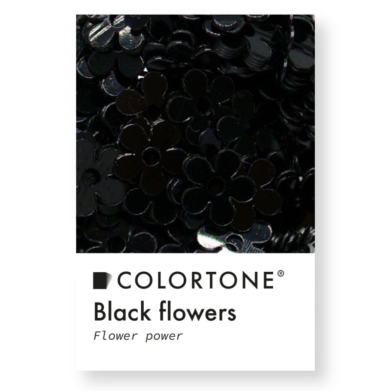 Colortone Schwarze Blumen