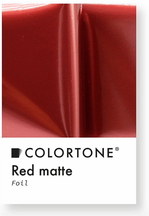 Colortone Rot Mattfolie