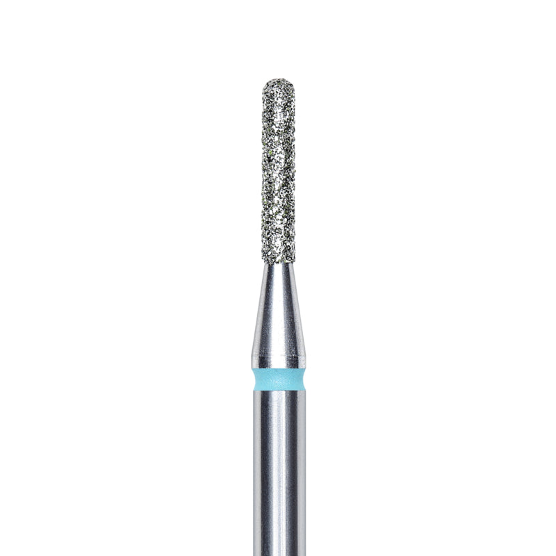 Staleks Diamantfräser abgerundeter Zylinder Blau 1,4mm (Maniküre Pediküre) (FA30B014/8K)