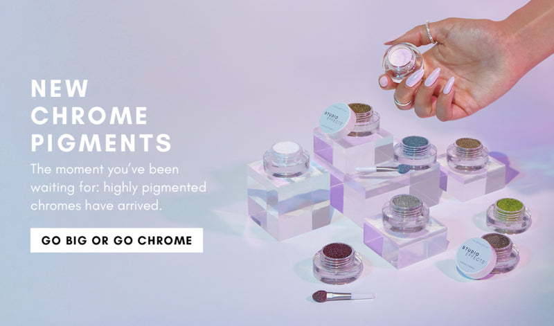 The GelBottle Kirschrotes Chrome-Pigment